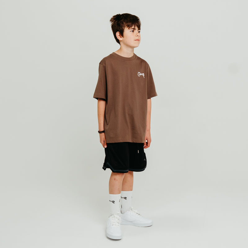 CRATE KIDS  SCRIPTED BOX FIT T-SHIRT