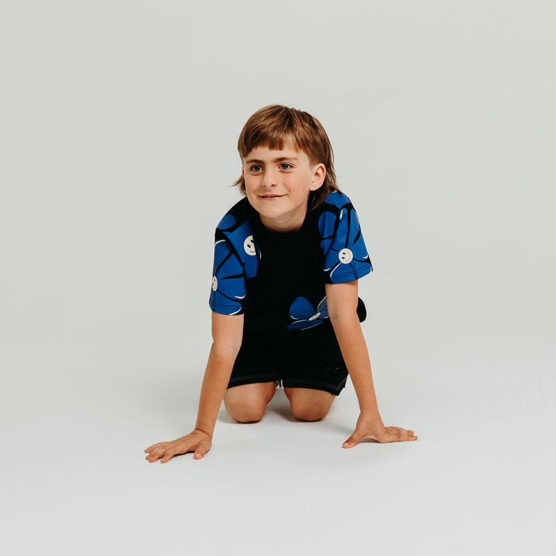 CRATE KIDS SMILEY FLOWER PARTY T-SHIRT