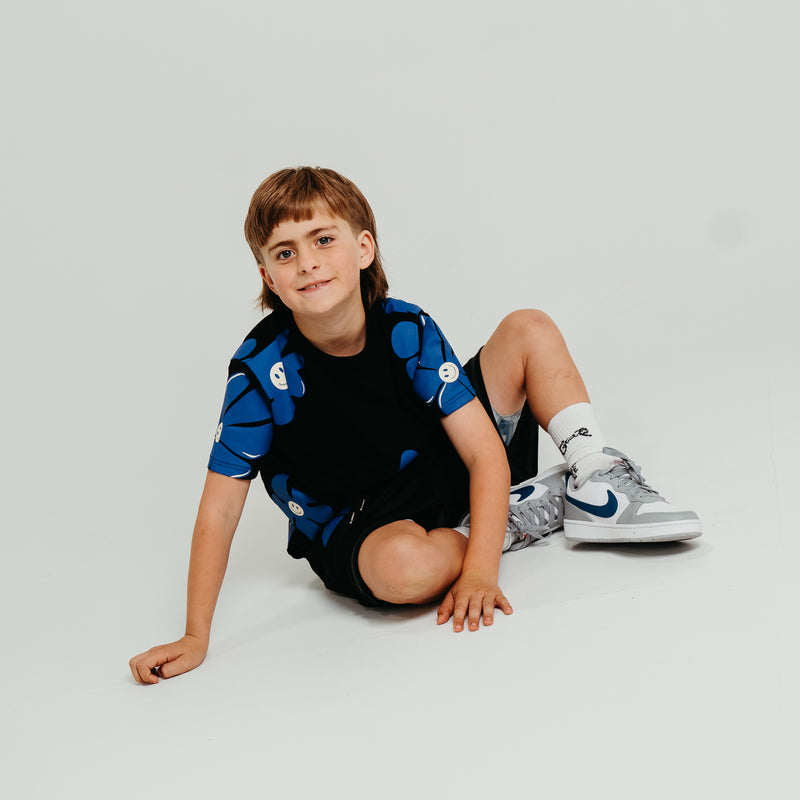 CRATE KIDS SMILEY FLOWER PARTY T-SHIRT