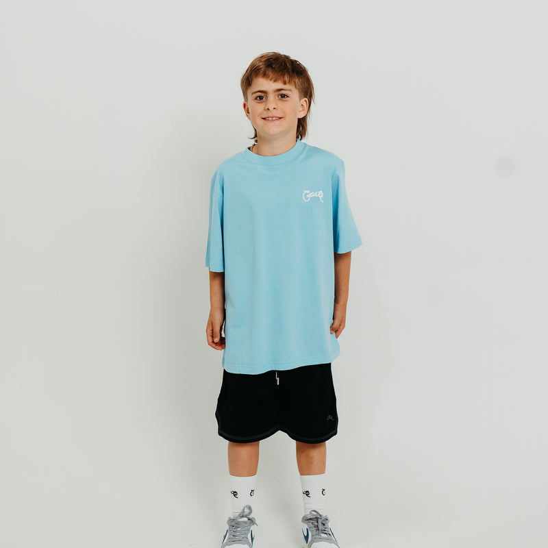 CRATE KIDS SCRIPTED BOX FIT T-SHIRT