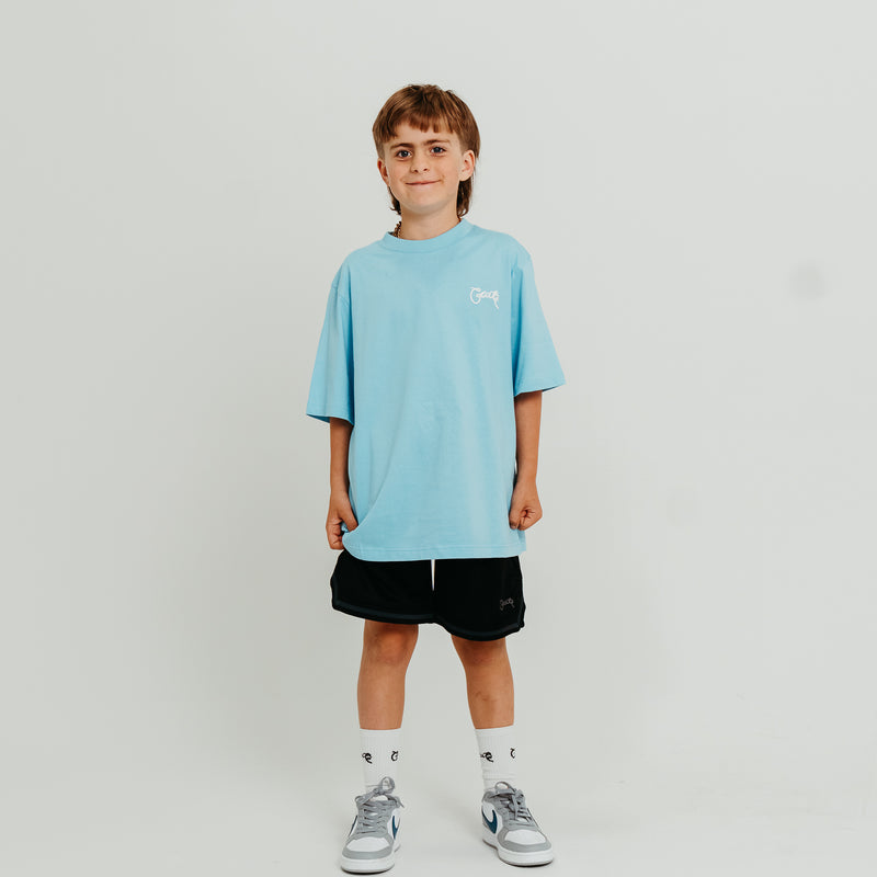 CRATE KIDS SCRIPTED BOX FIT T-SHIRT