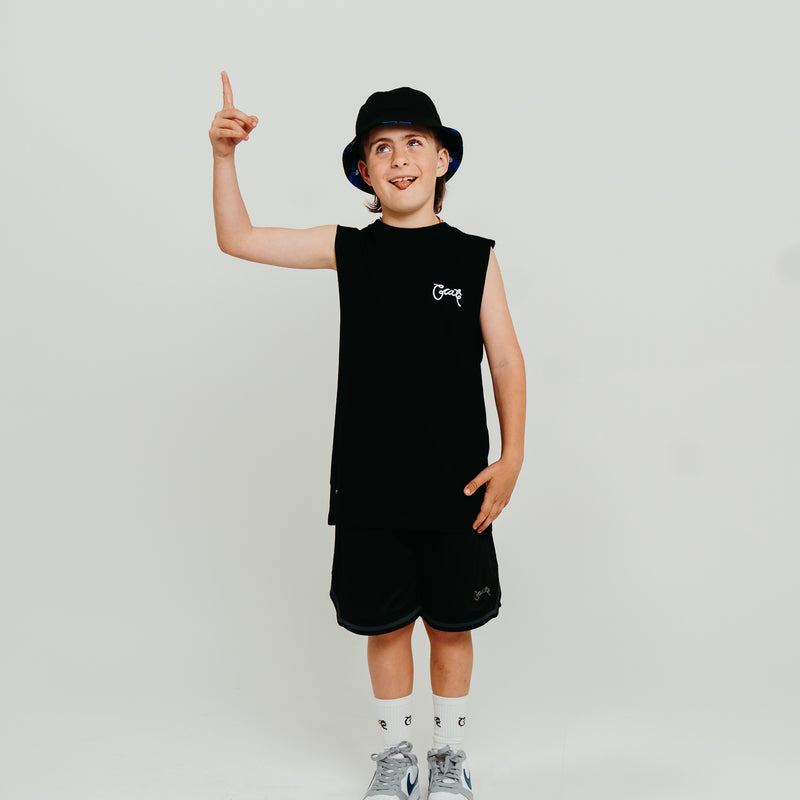 CRATE KIDS CLOWNING AROUND MUSCLE SINGLET