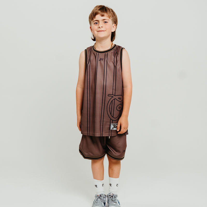 CRATE KIDS B BALL MESH SHORTS