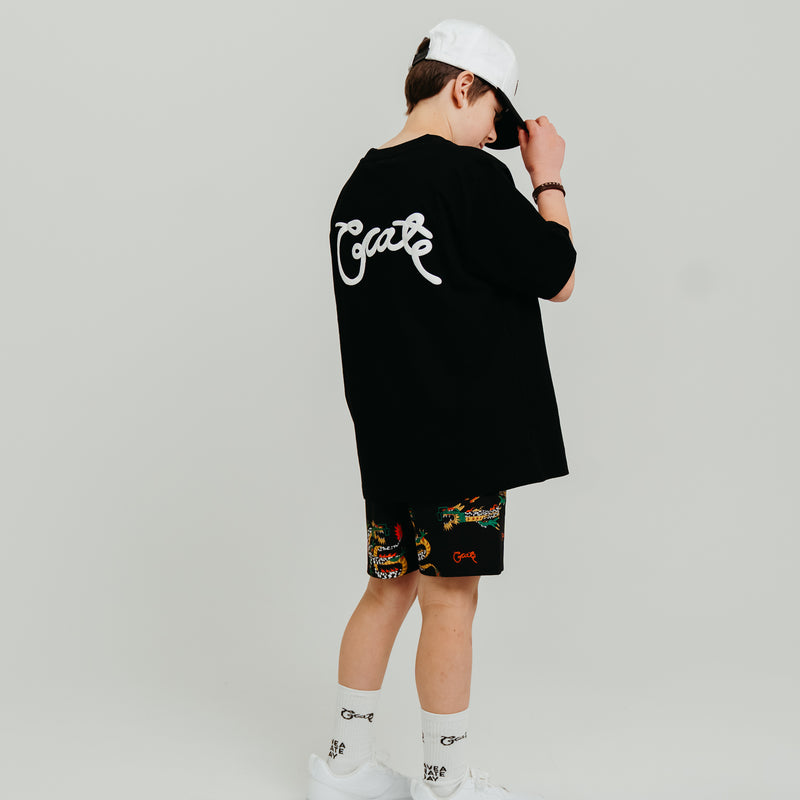 CRATE KIDS SCRIPTED BOX FIT T-SHIRT