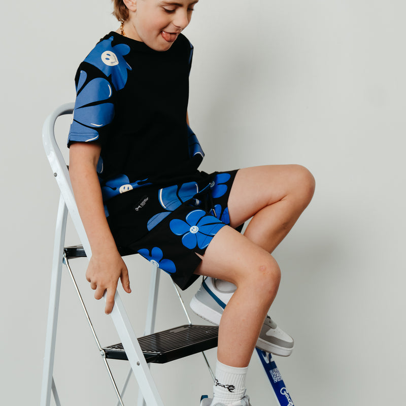 CRATE KIDS SMILEY FLOWER PARTY T-SHIRT