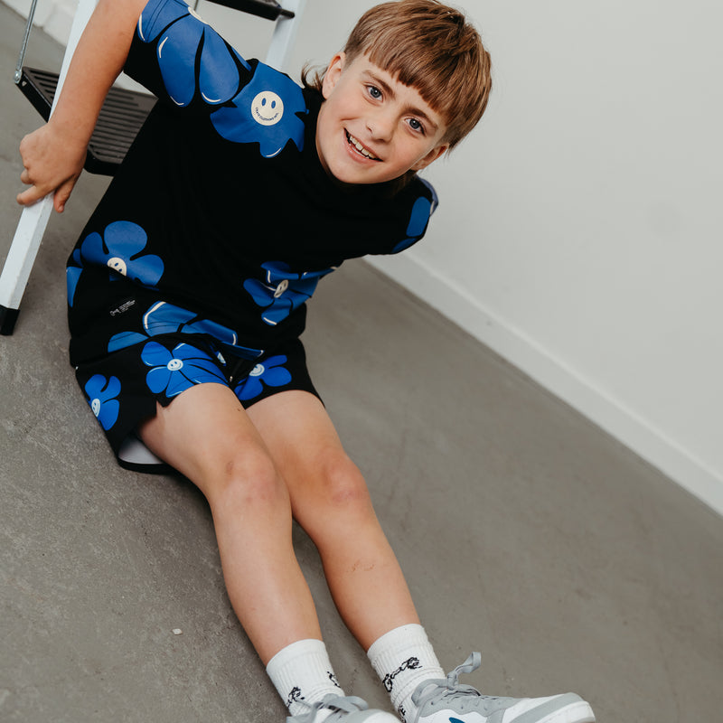 CRATE KIDS SMILEY FLOWER PARTY T-SHIRT