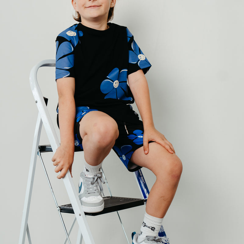 CRATE KIDS SMILEY FLOWER PARTY T-SHIRT