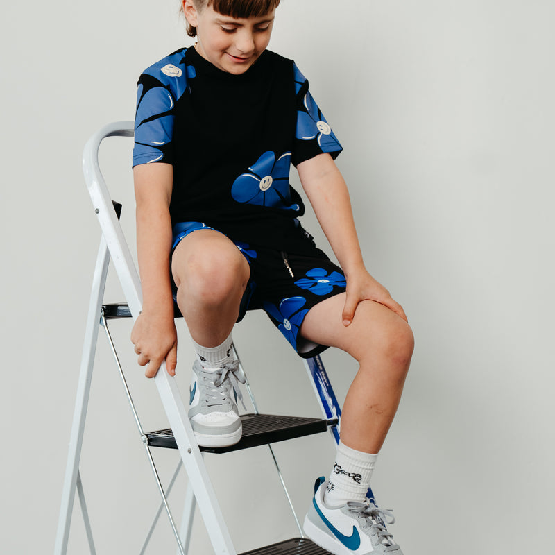 CRATE KIDS SMILEY FLOWER PARTY T-SHIRT