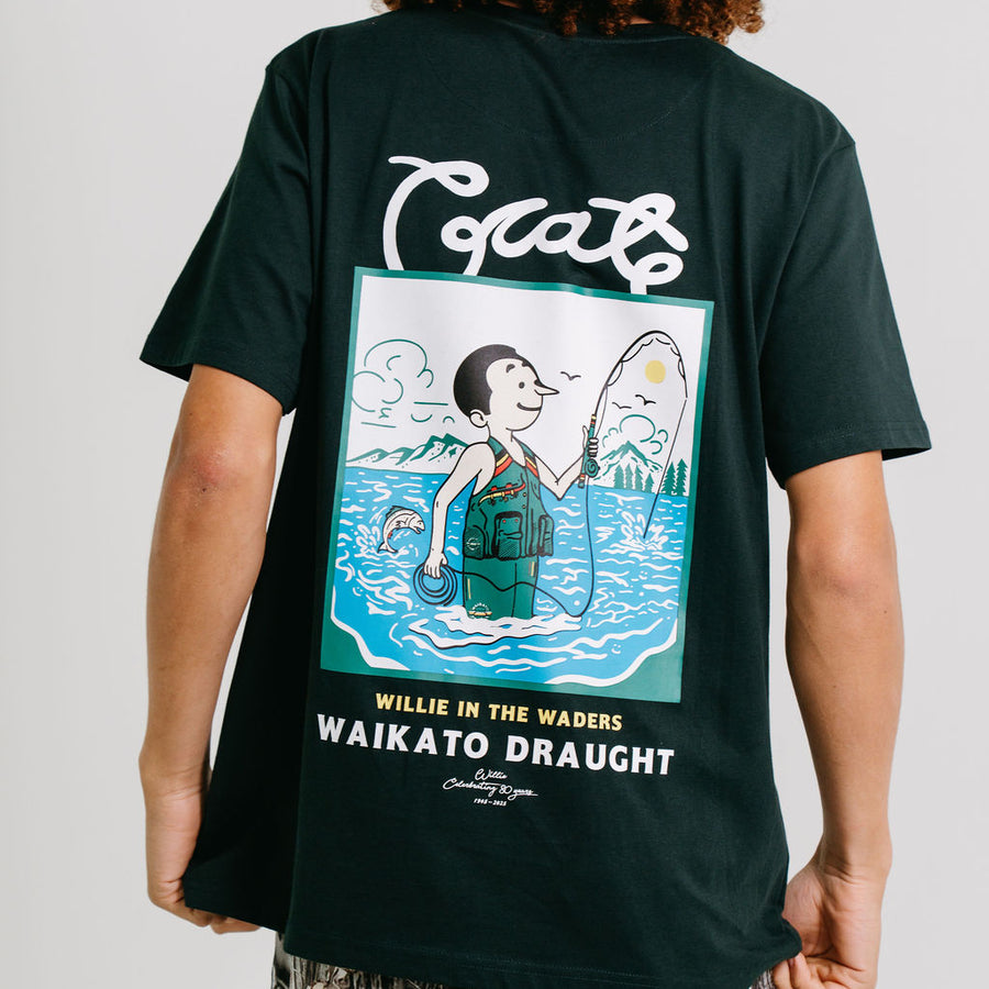 CRATE X WILLIE THE WAITER WADERS TEE