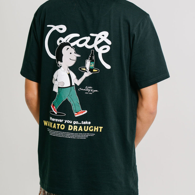 CRATE X WILLIE THE WAITER CRATE REMIX TEE