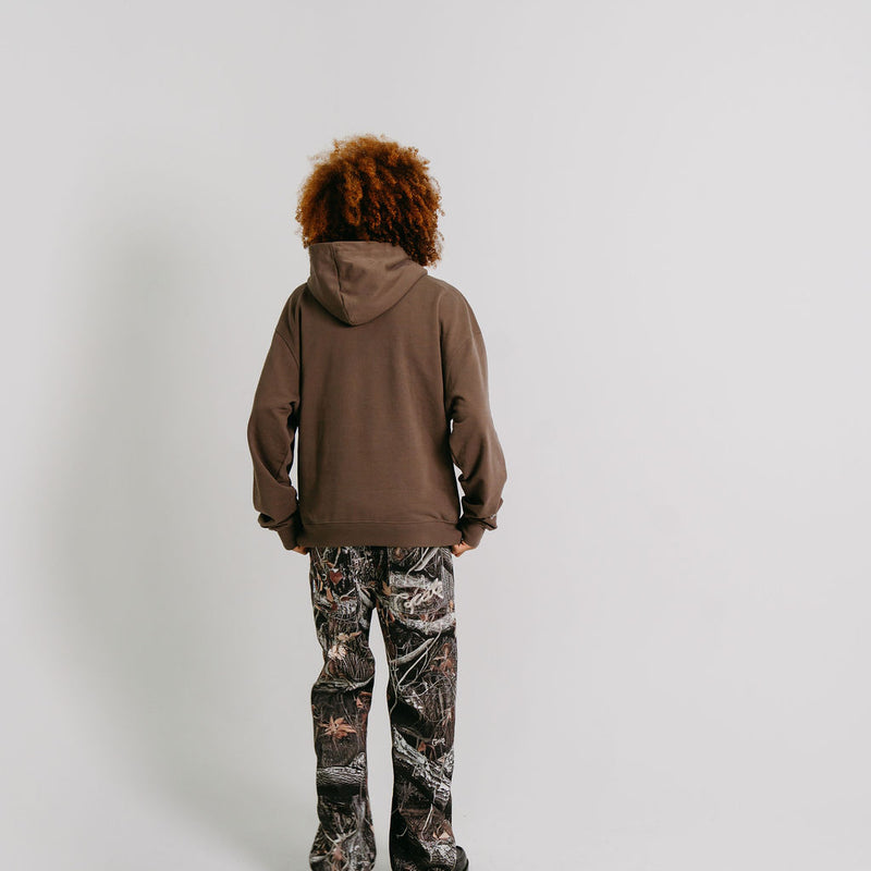 CRATE STAMP SCRIPT BOX FIT HOODIE