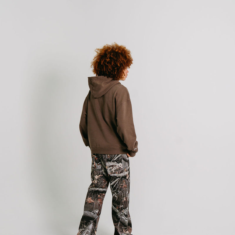 CRATE STAMP SCRIPT BOX FIT HOODIE