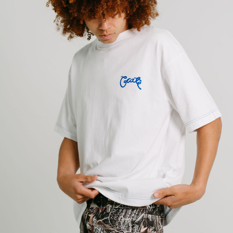 CRATE SCRIPTED BOX FIT T-SHIRT