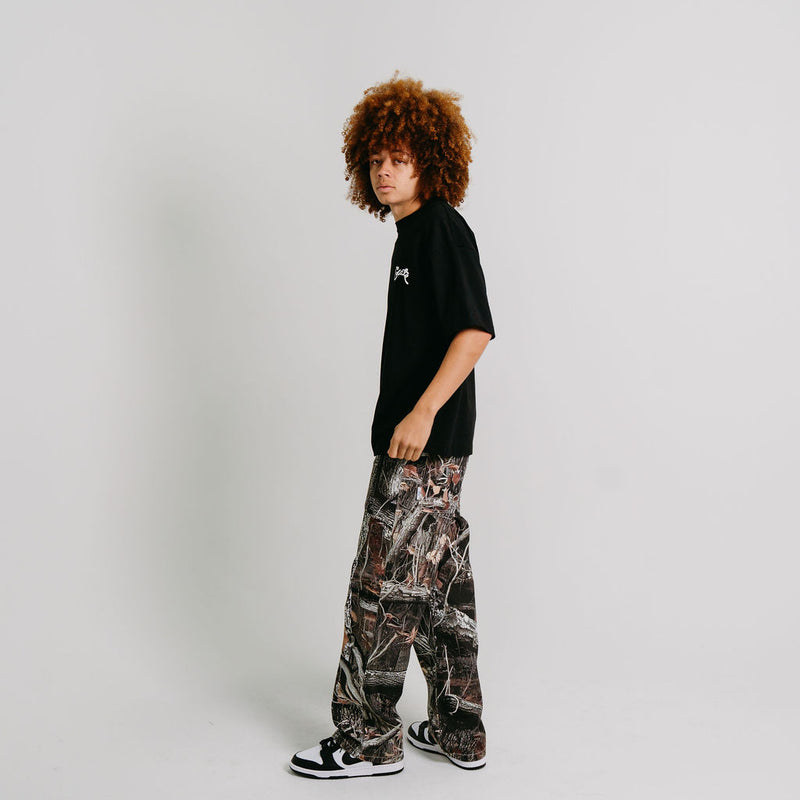 MEN'S SCRIPTED BOX FIT T-SHIRT