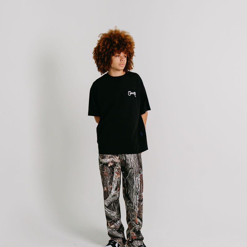 MEN'S SCRIPTED BOX FIT T-SHIRT