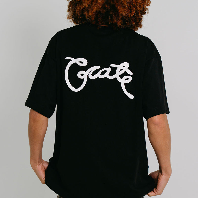 MEN'S SCRIPTED BOX FIT T-SHIRT