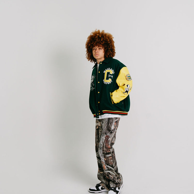 CRATE X WILLIE THE WAITER LIMITED EDITION LETTERMAN JACKET