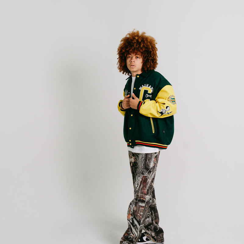 CRATE X WILLIE THE WAITER LIMITED EDITION LETTERMAN JACKET
