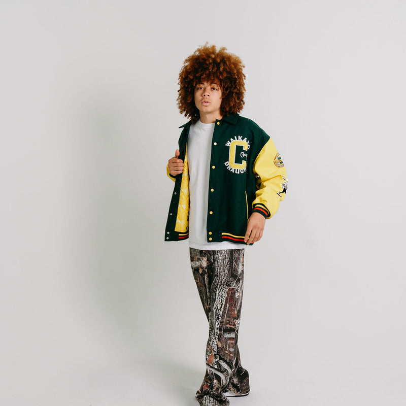 CRATE X WILLIE THE WAITER LIMITED EDITION LETTERMAN JACKET