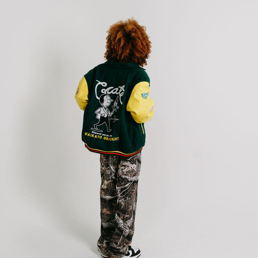 CRATE X WILLIE THE WAITER LIMITED EDITION LETTERMAN JACKET