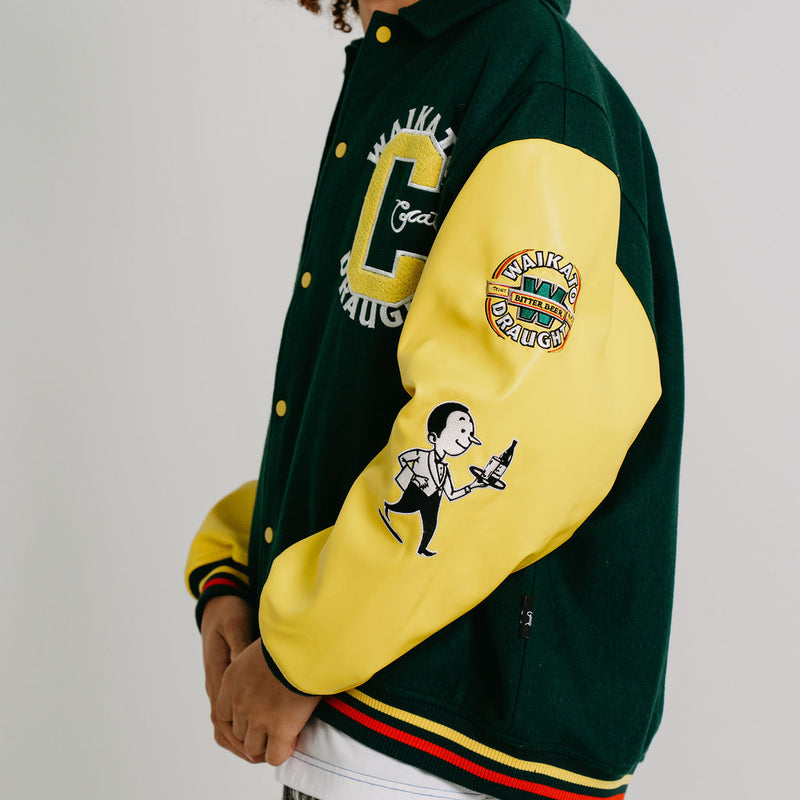 CRATE X WILLIE THE WAITER LIMITED EDITION LETTERMAN JACKET
