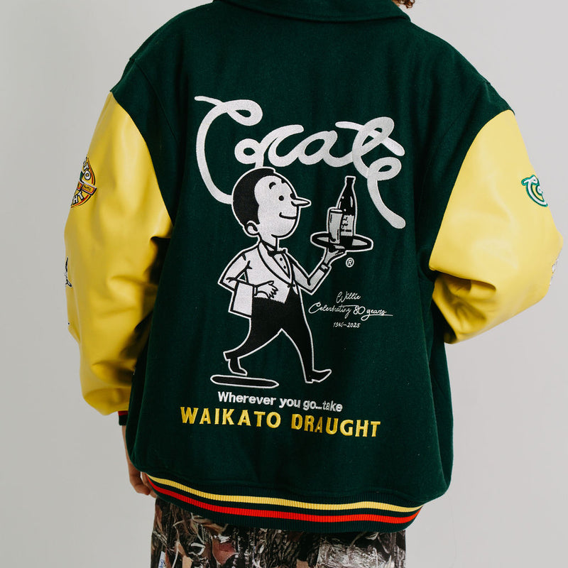 CRATE X WILLIE THE WAITER LIMITED EDITION LETTERMAN JACKET