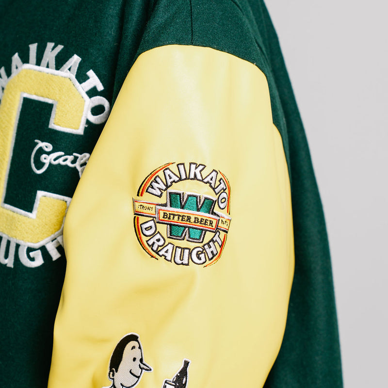 CRATE X WILLIE THE WAITER LIMITED EDITION LETTERMAN JACKET