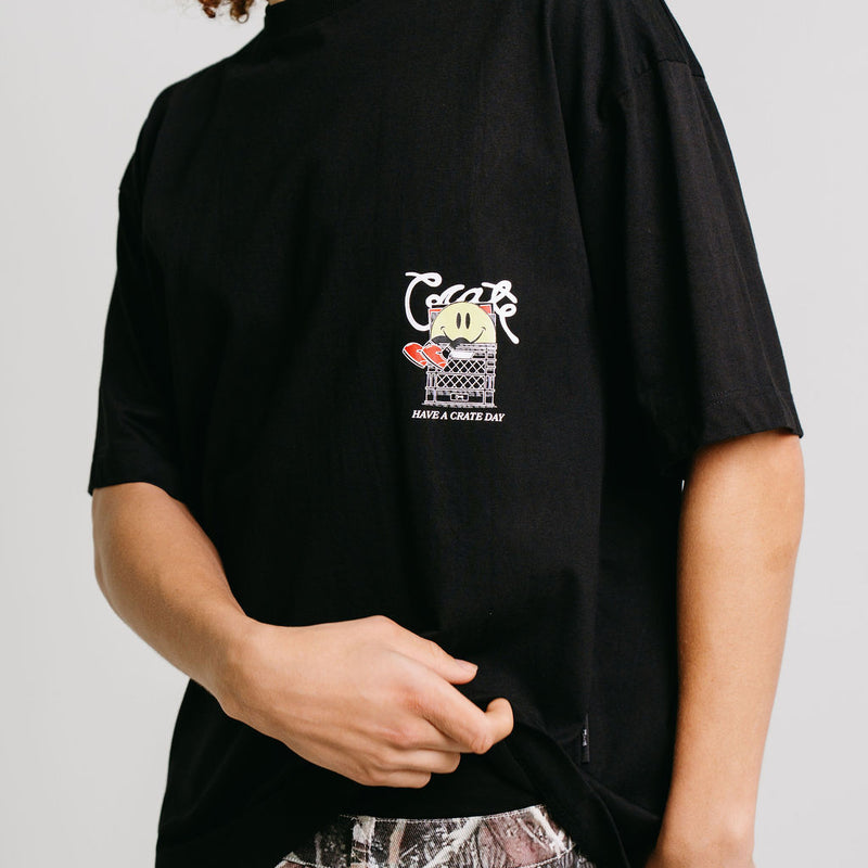 CRATE VINYL HAVE A CRATE DAY BOX FIT TEE