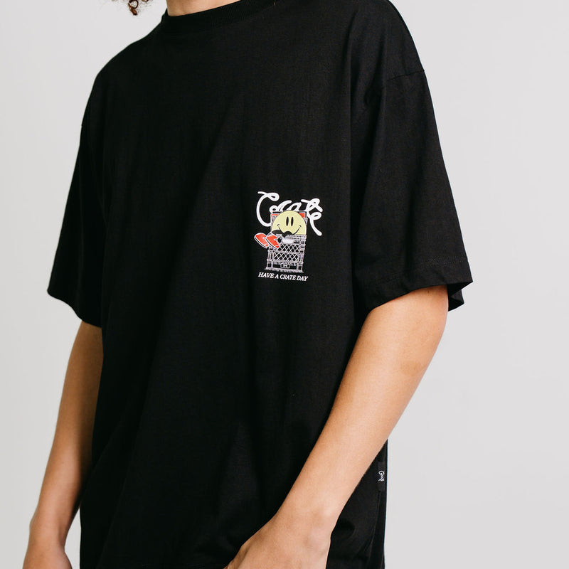 CRATE VINYL HAVE A CRATE DAY BOX FIT TEE