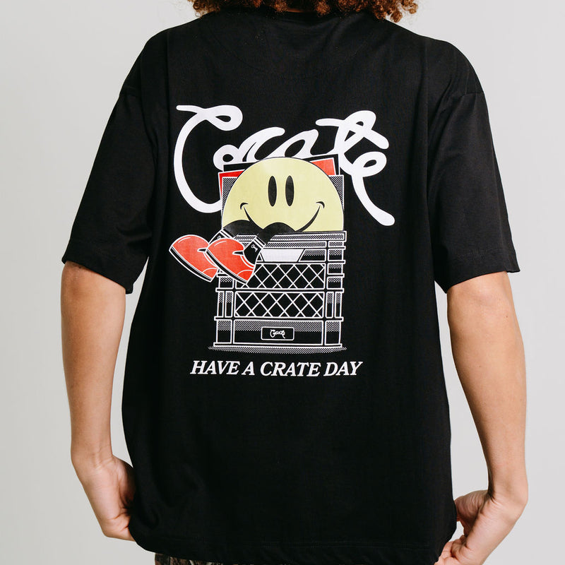 CRATE VINYL HAVE A CRATE DAY BOX FIT TEE