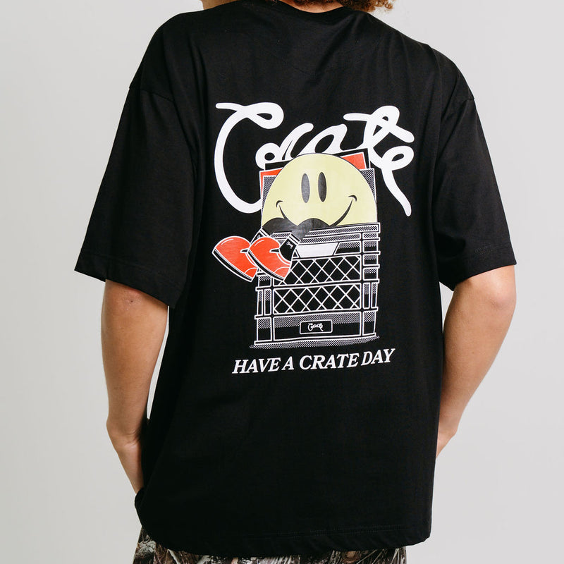 CRATE VINYL HAVE A CRATE DAY BOX FIT TEE