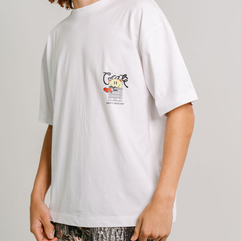 CRATE VINYL HAVE A CRATE DAY BOX FIT TEE