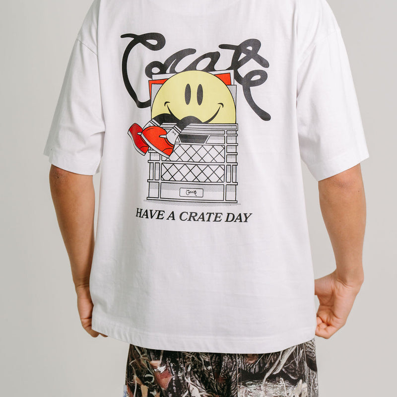CRATE VINYL HAVE A CRATE DAY BOX FIT TEE