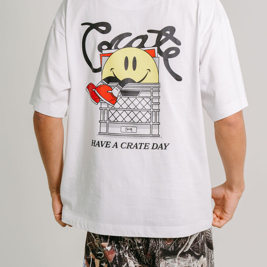 CRATE VINYL HAVE A CRATE DAY BOX FIT TEE