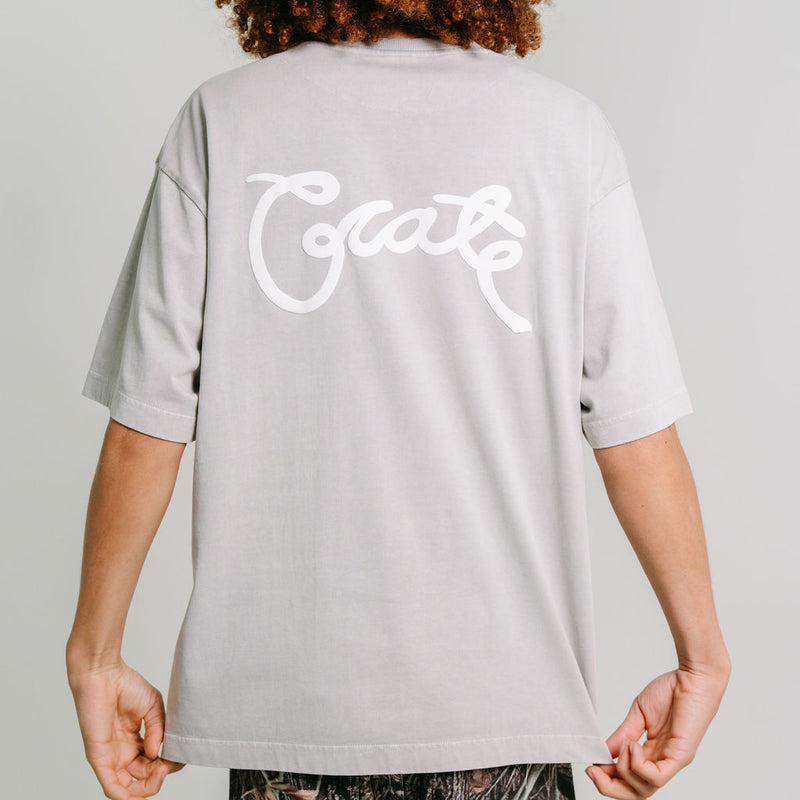 CRATE SCRIPTED BOX FIT T-SHIRT
