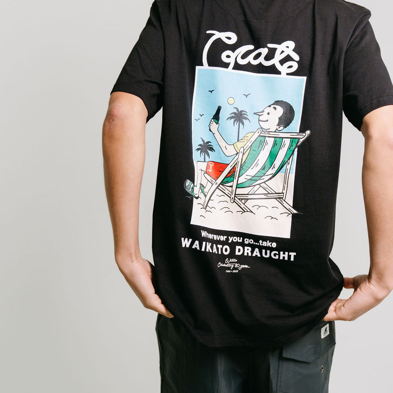 CRATE X WILLIE THE WAITER BEACH TEE