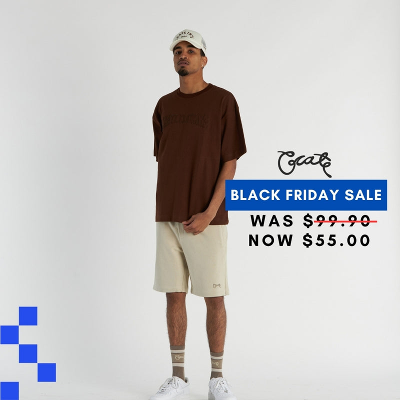 Men's Basic Script Sweat Shorts