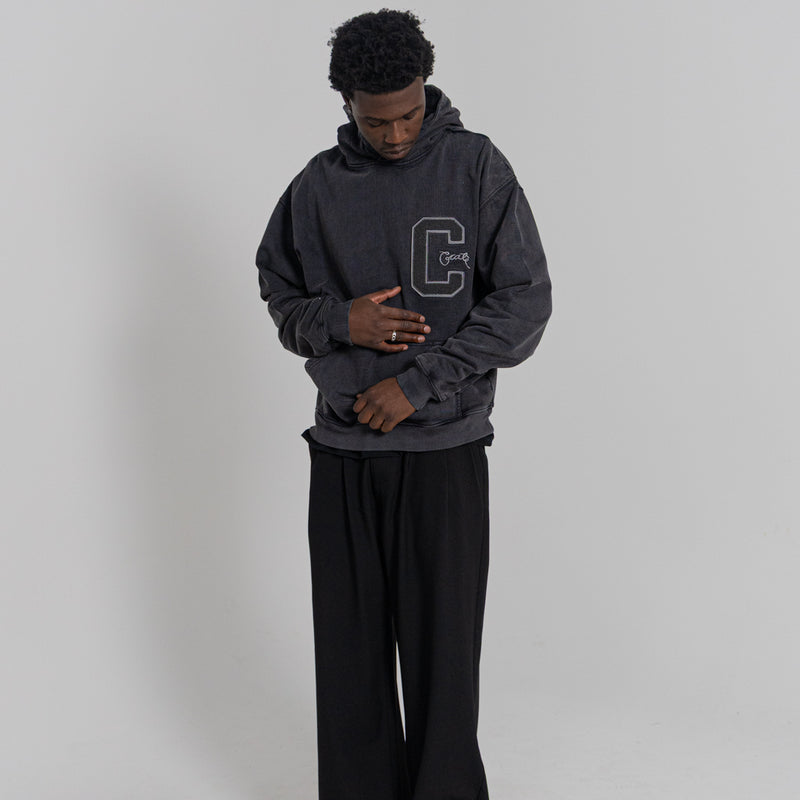 Crate Varsity C Box Fit Hoodie