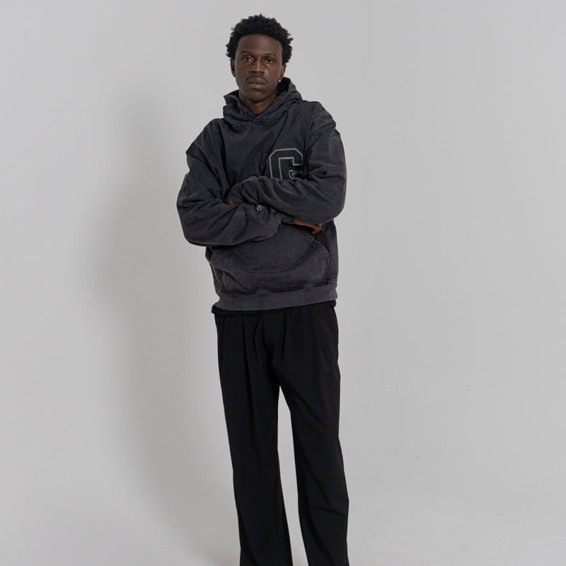 Crate Varsity C Box Fit Hoodie