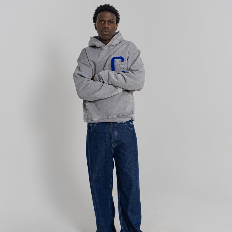 Crate Varsity C Box Fit Hoodie