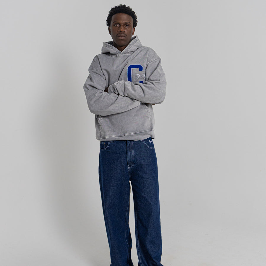 Crate Varsity C Box Fit Hoodie