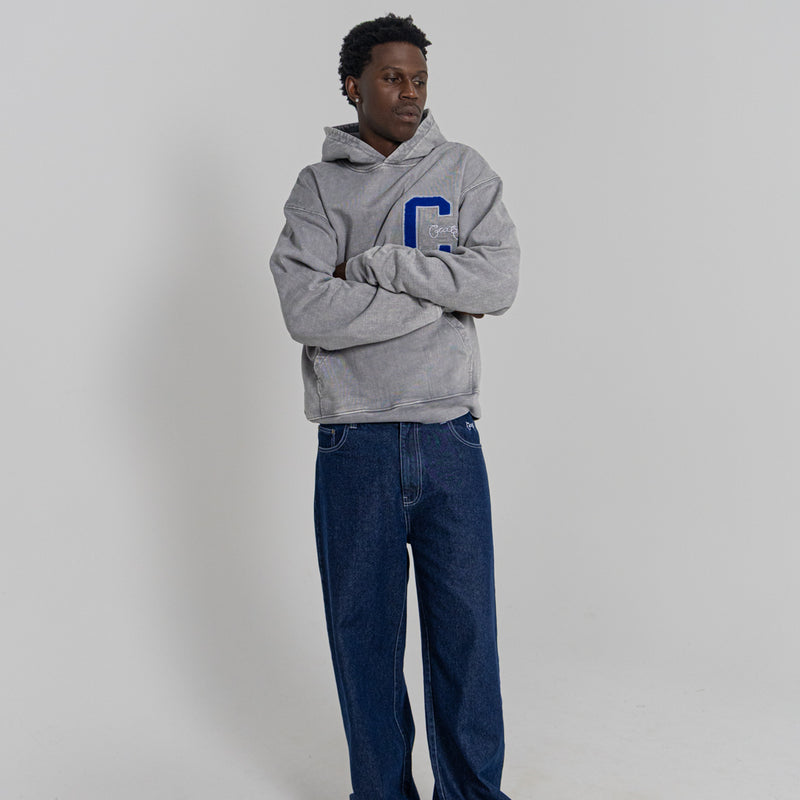 Crate Varsity C Box Fit Hoodie