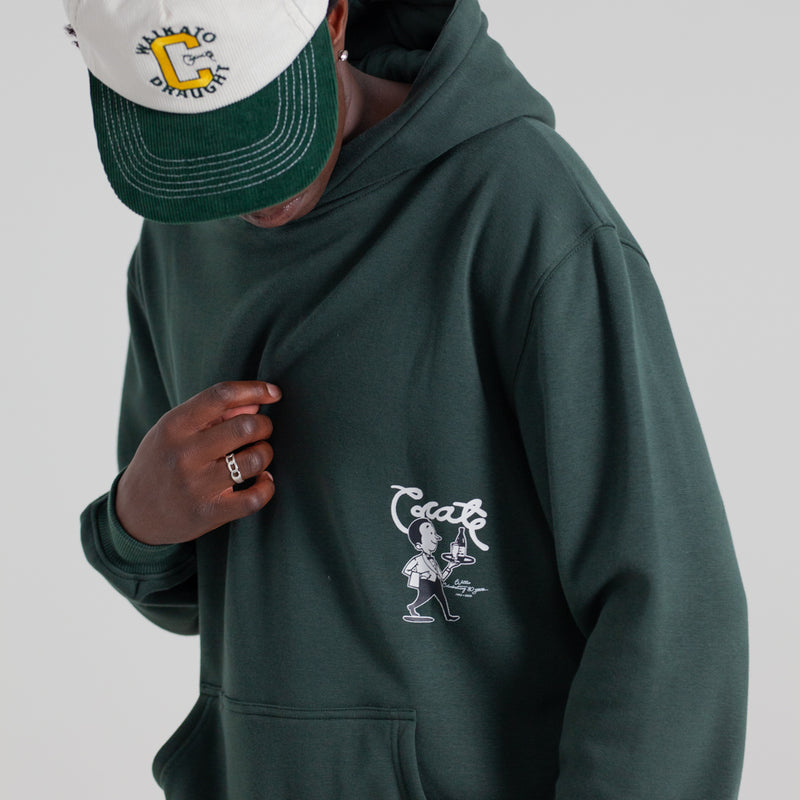 CRATE X WILLIE THE WAITER BEER HUG HOODIE