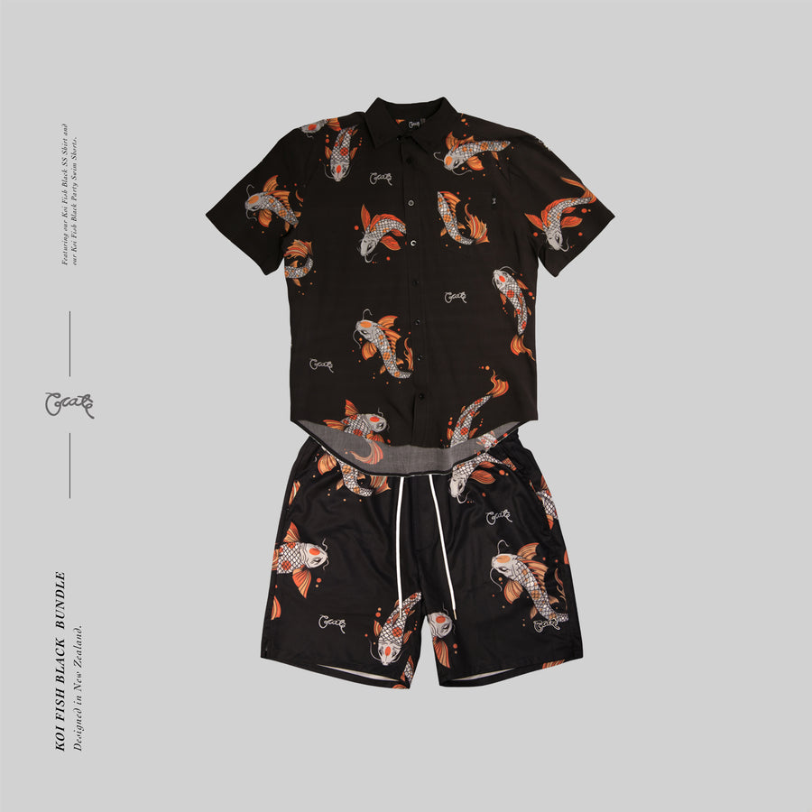 Koi Fish Black Bundle