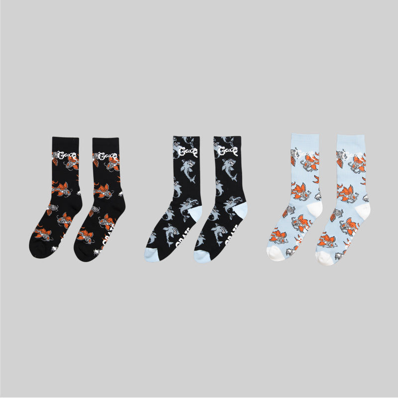 SS23 Koi / Shark Sock Pack