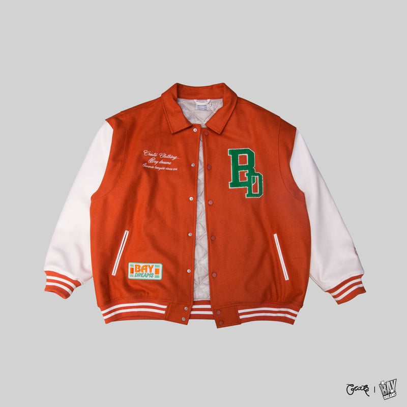 Limited Edition Crate X Bay Dreams Letterman Jacket