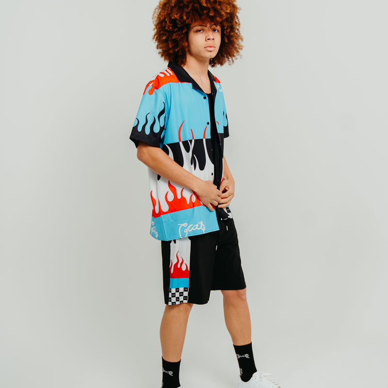 CRATE FLAMEPANEL BOARDSHORTS