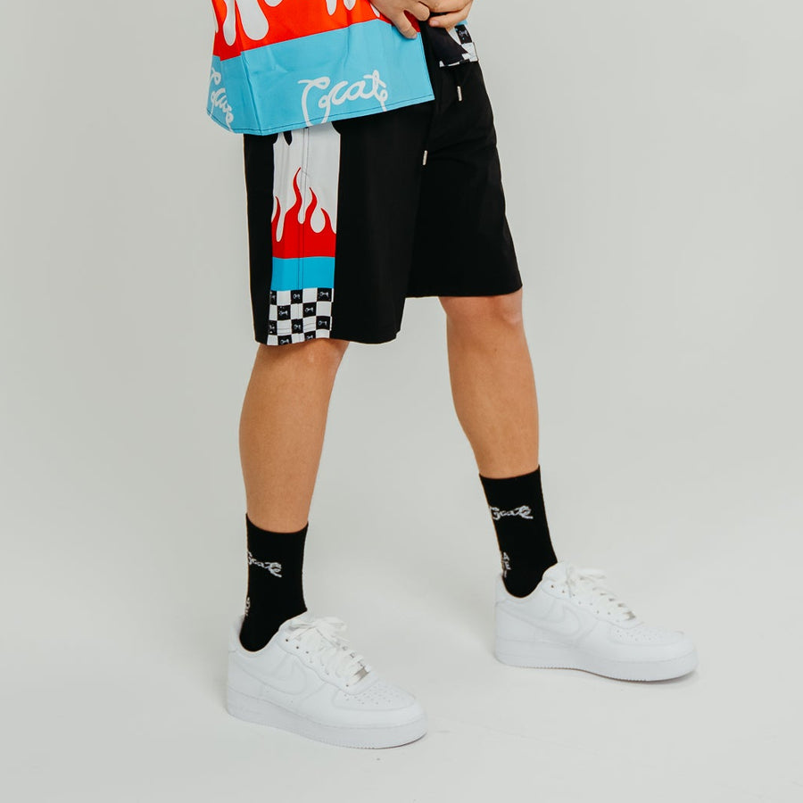 CRATE FLAMEPANEL BOARDSHORTS