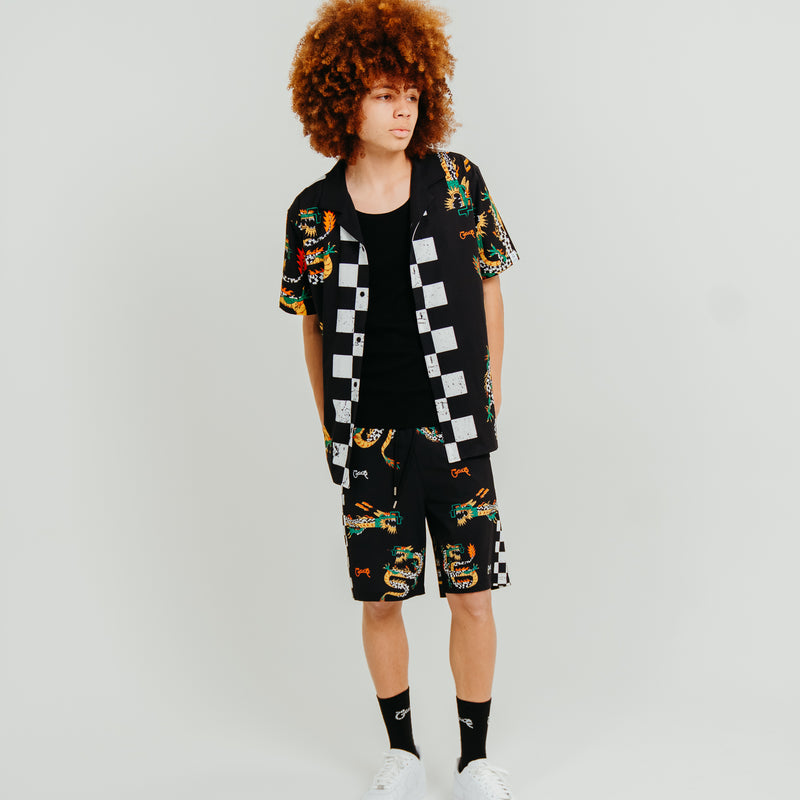 CRATE CHECK DRAGON SS SHIRT