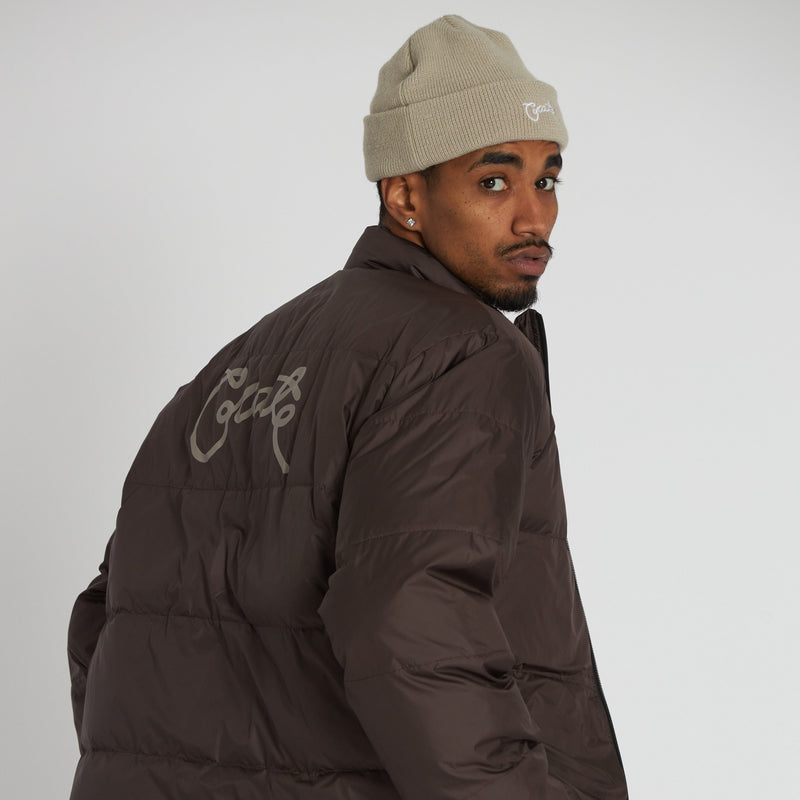 REVERSIBLE DOWN PUFFER JACKET